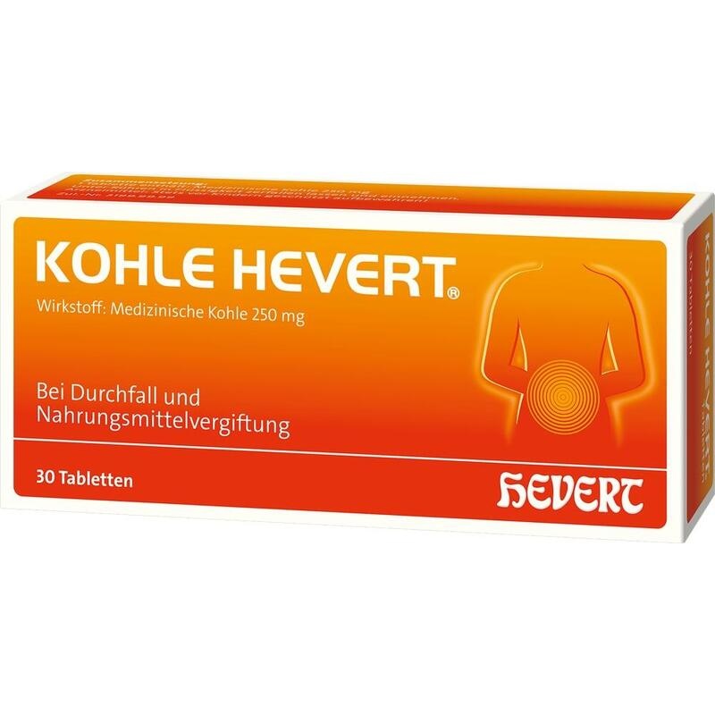 KOHLE Hevert Tabletten
