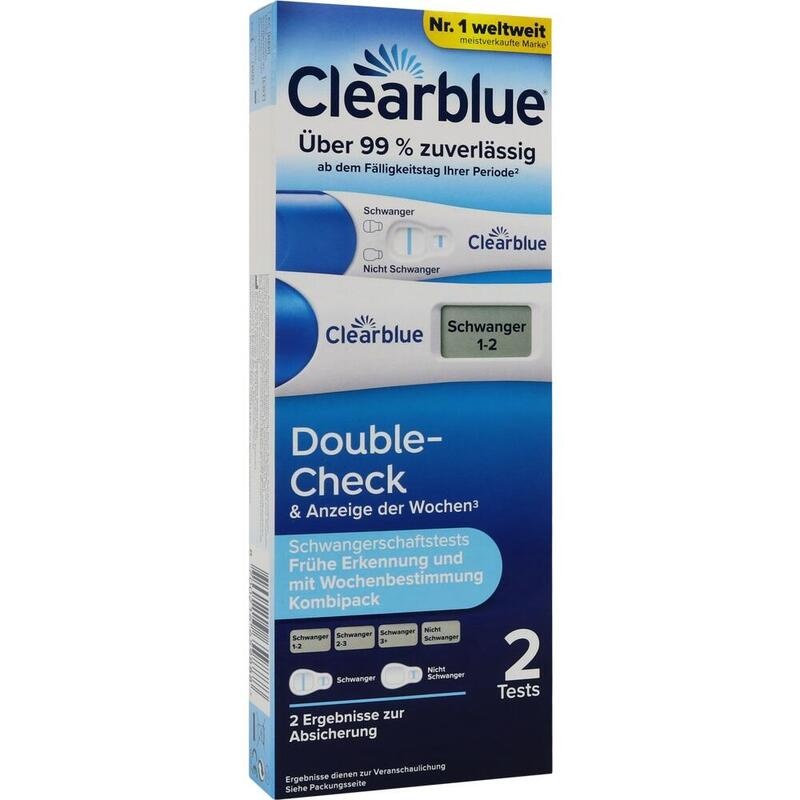 CLEARBLUE Schwangerschaftstest Kombipack Urin