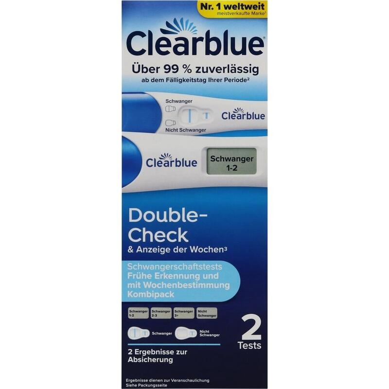 CLEARBLUE Schwangerschaftstest Kombipack Urin