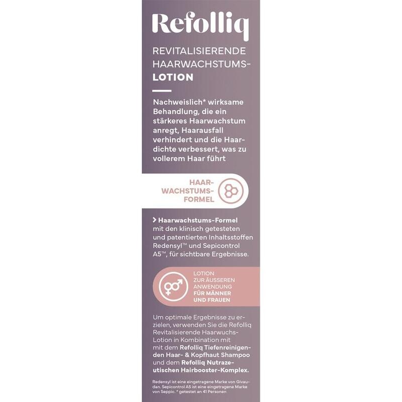 REFOLLIQ revitalisierende Haarwachstums Lotion